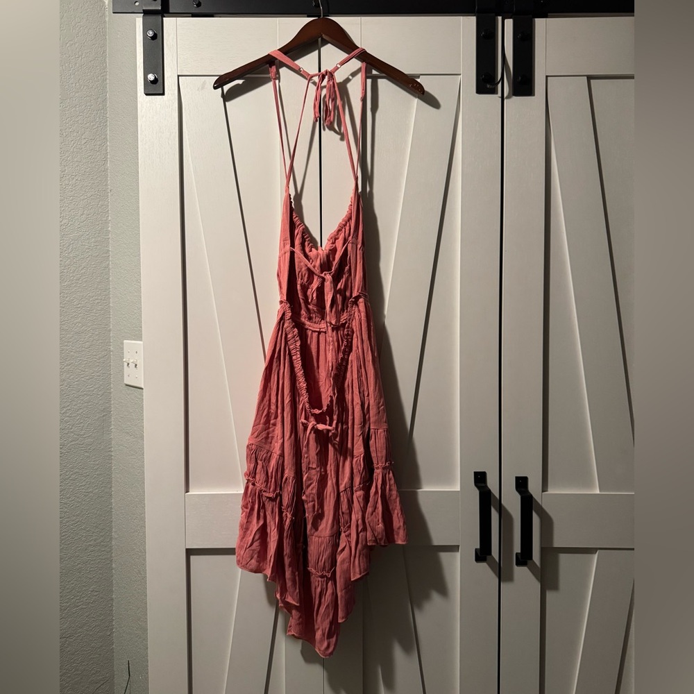 Teeraphique Flowy Patchwork Backless Tiered Hilow… - image 2